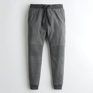 Hollister Moto Fleece Jogger Pants